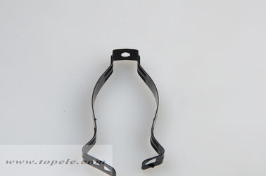 1/2 " 3/4 " Tamaño de acero abrazaderas de tubería de color de conducto clip / colgador de tubería