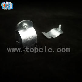 Clampas de tubería de acero conforme a la norma ISO UL 16MM - 50MM, canal de apoyo / abrazaderas de tubería de apoyo