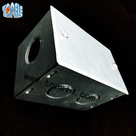 BS4568 Cajas y cubiertas eléctricas de GI de acero para dispositivos de salida metálicos